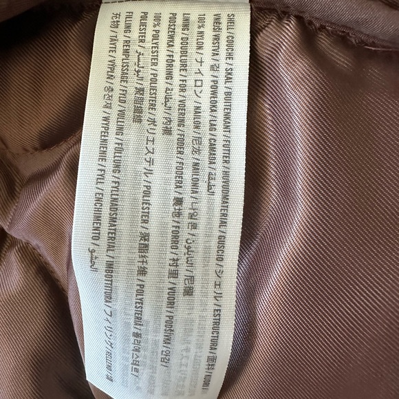 Abercrombie & Fitch Dark Brown Quilted Liner Jacket Size XL - Picture 12 of 14